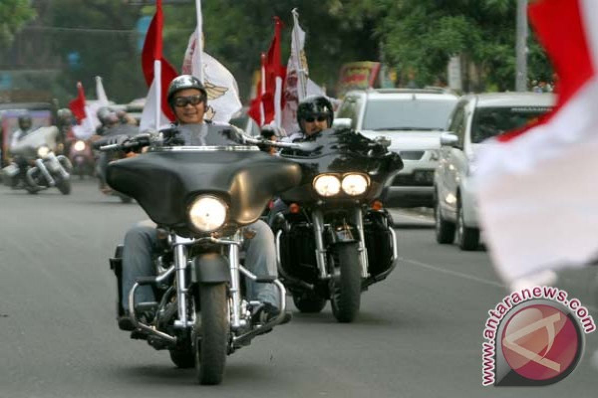 Ratusan penggila motor ramaikan "Sumatera Bike Week"