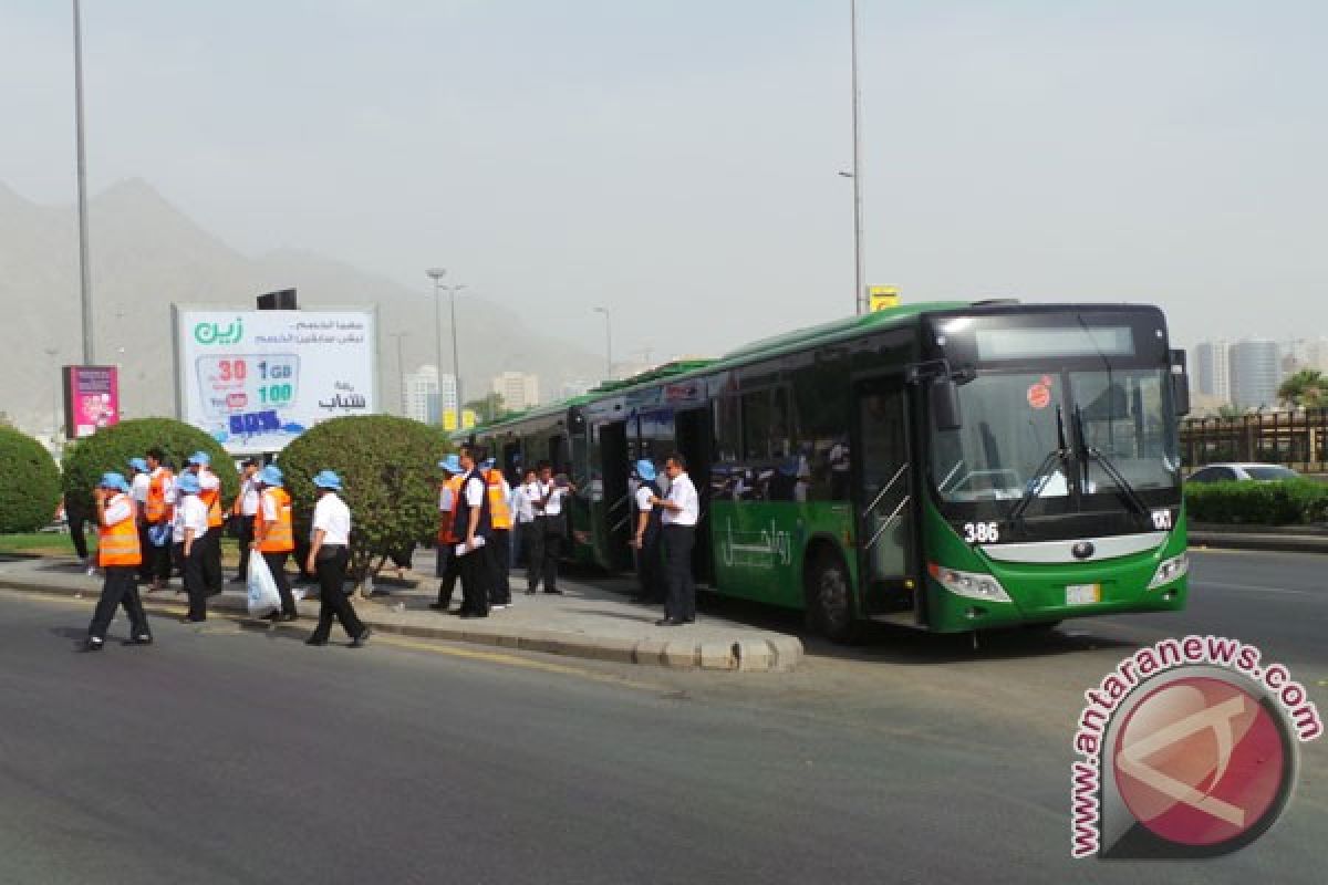 Bus Shalawat, sarana transportasi jamaah haji