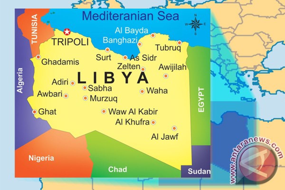 Bom meledak dekat markas pemerintah Libya