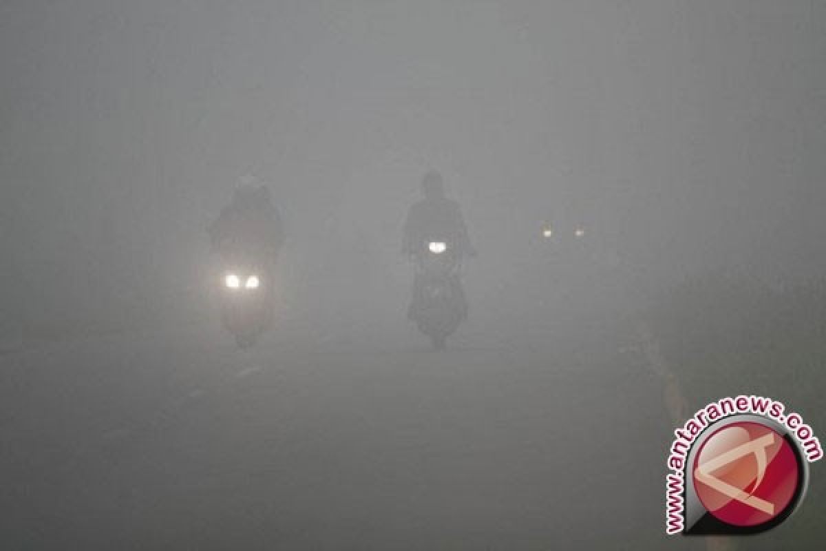 Jarak pandang Bandara Hang Nadim memburuk