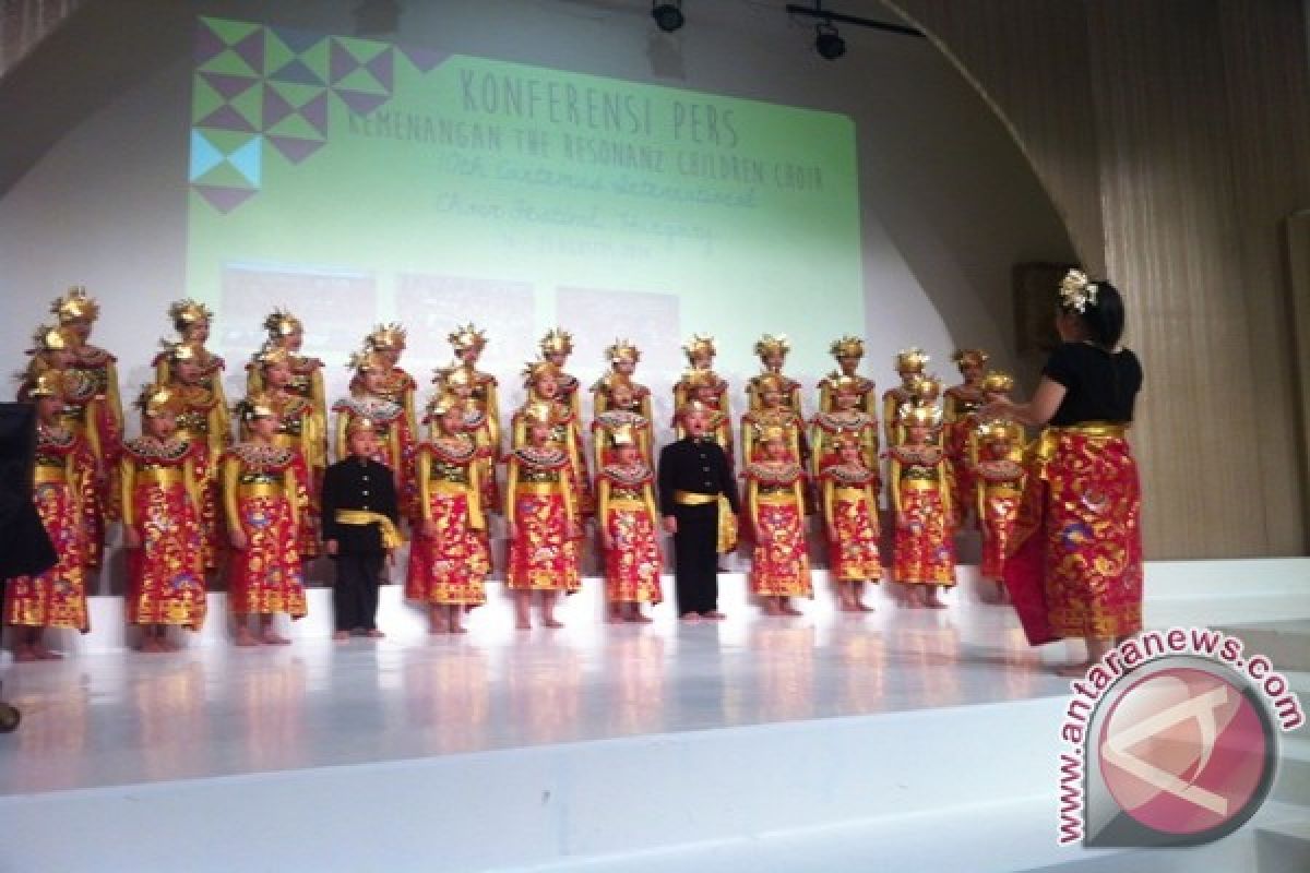 Paduan suara anak Indonesia menang di dunia