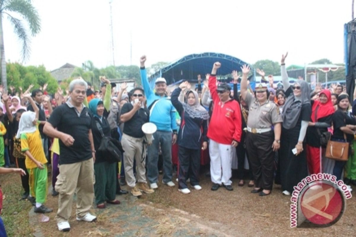 10.000 Warga Muntok Meriahkan Susur Kampung Wisata