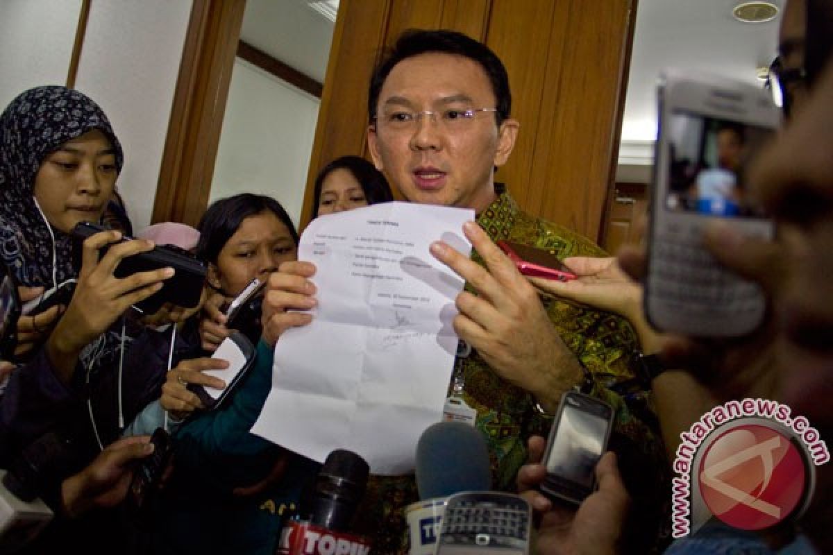 Gerindra sudah terima surat pengunduran diri Ahok