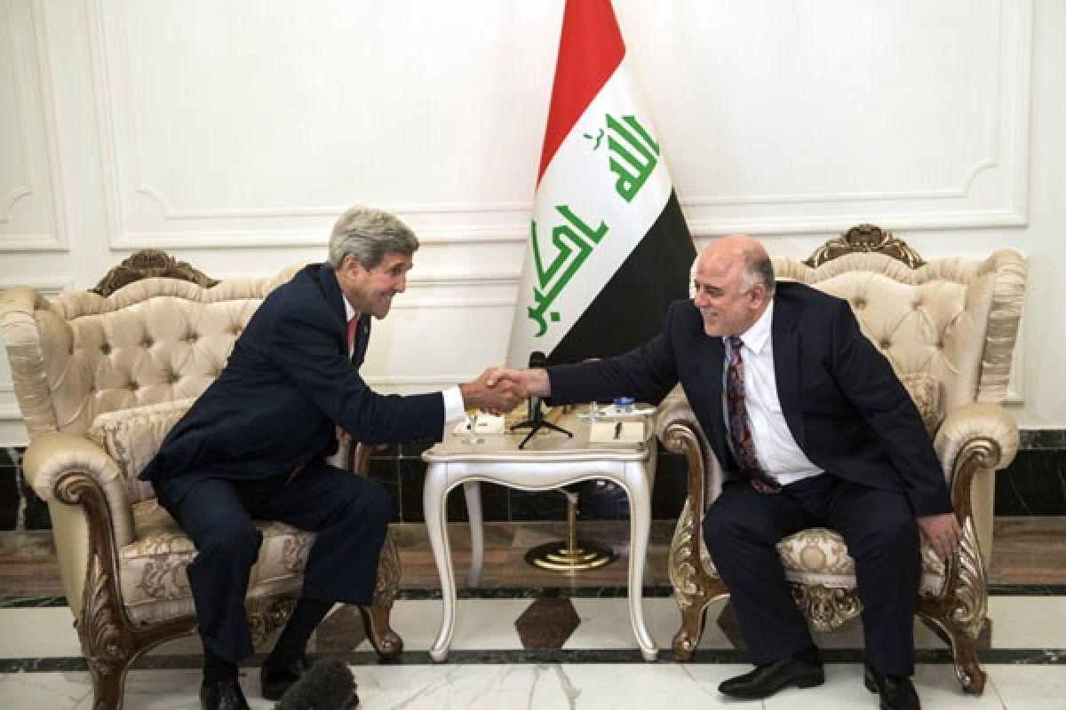 Al-araby-Kerry bahas upaya regional perangi terorisme