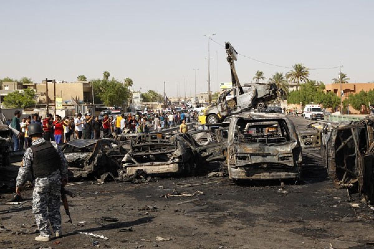 13 tewas akibat ledakan bom di wilayah Syiah Baghdad