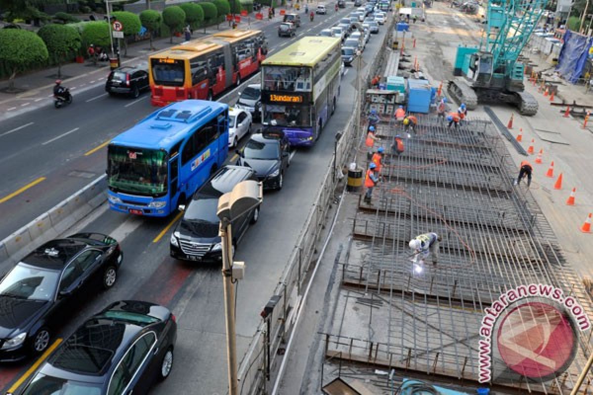 MRT terapkan rekayasa lalu lintas Bundaran HI