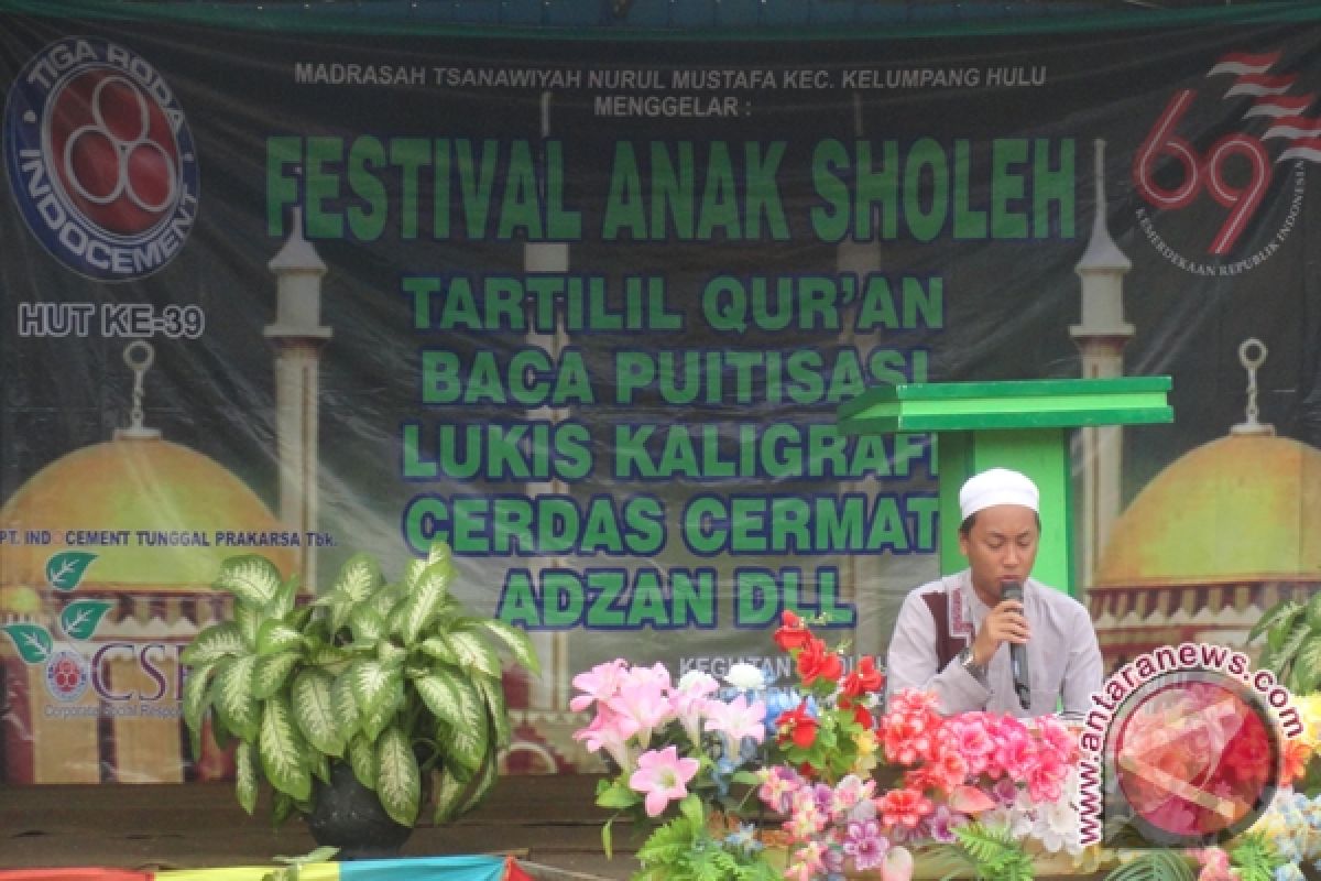 Indocement Gelar Festival Anak Sholeh