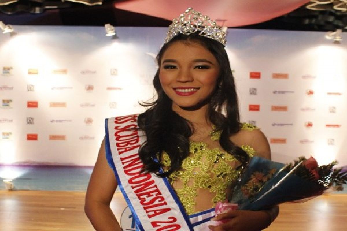 Miss Scuba Indonesia 2014 diraih Rima Saradiani Demensah