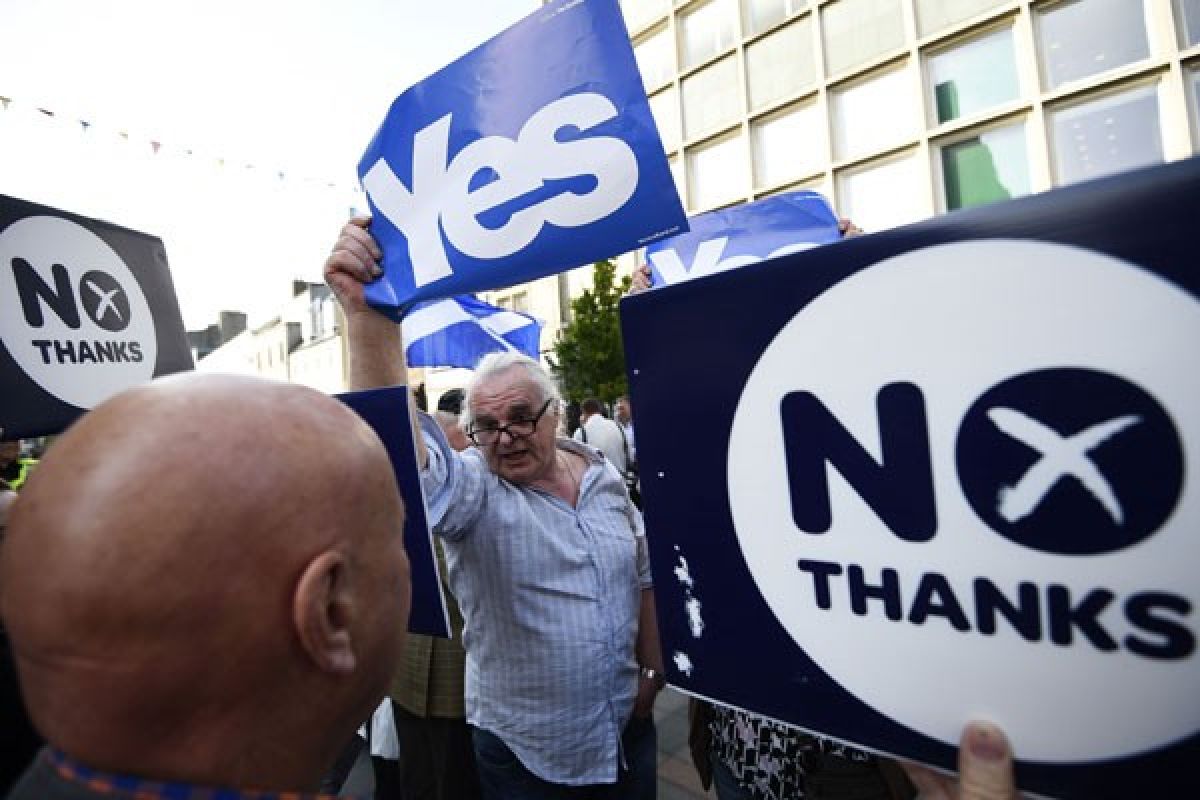 Nasionalis ingin Skotlandia merdeka dari Inggris