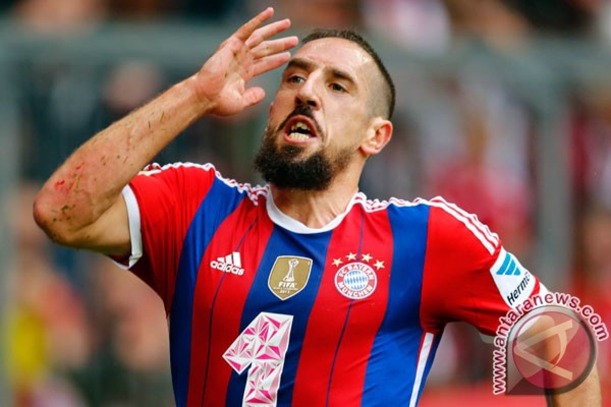 Bayern yakini cedera Ribery pulih tahun ini