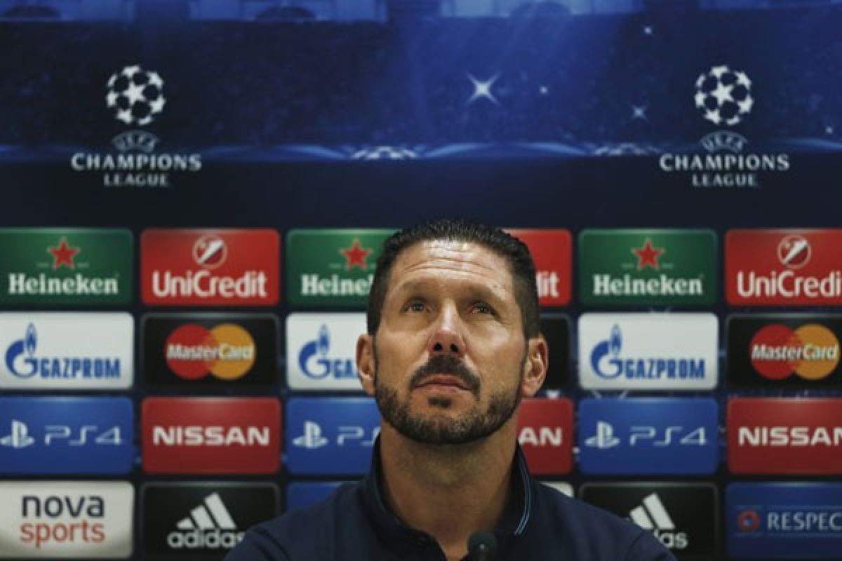 Terus-terusan seri, Diego Simeone minta Atletico tenang