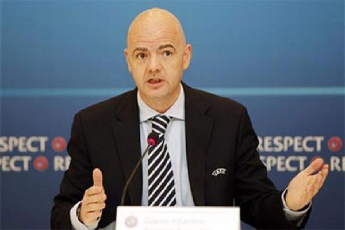 Infantino menjadi sosok terkuat di sepak bola