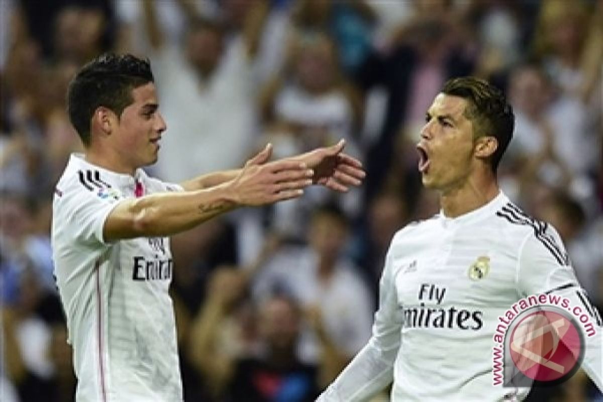 Ronaldo Hattrick, Real Pesta Gol