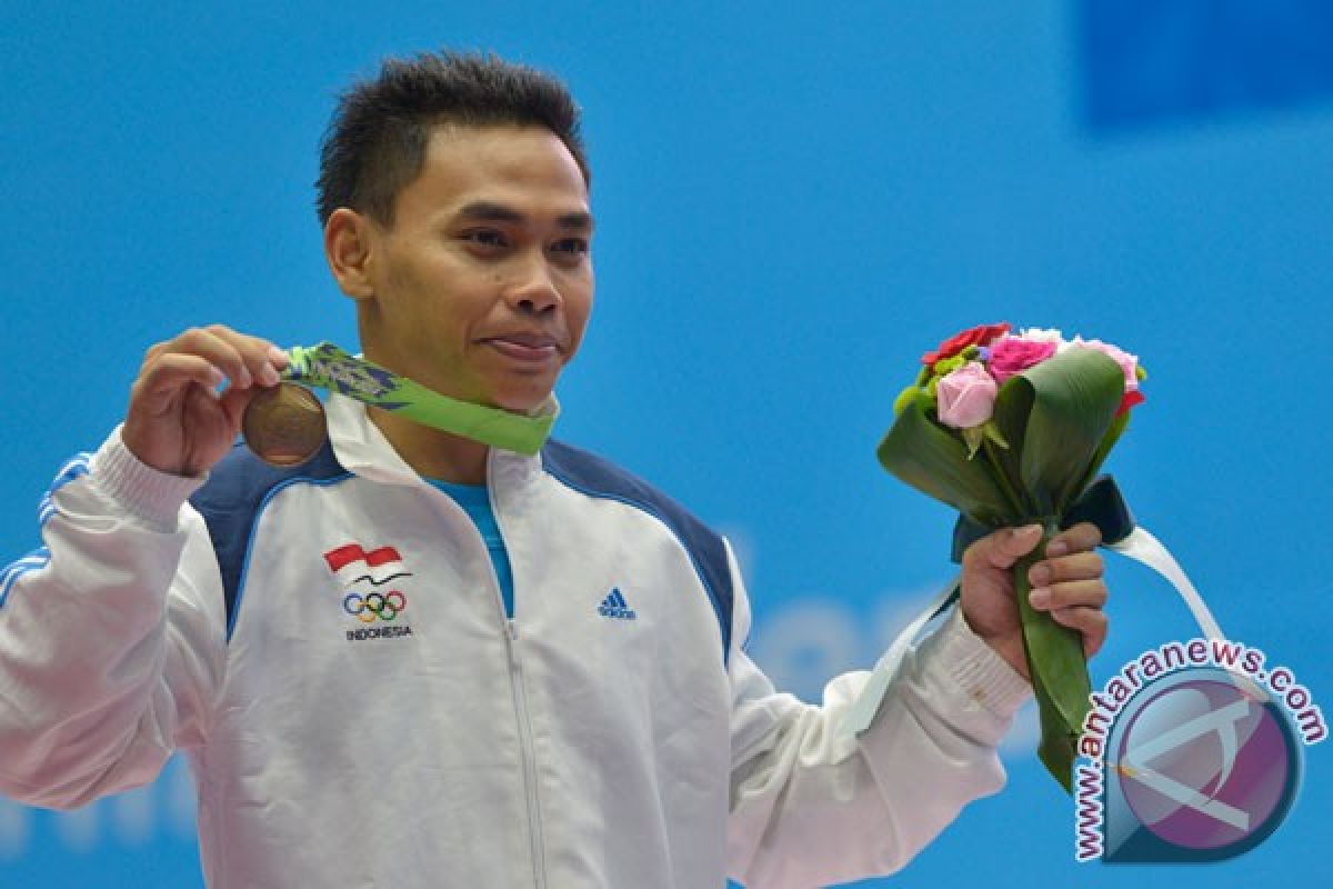 Angkat besi Indonesia bertekad tambah kuota Olimpiade di Houston