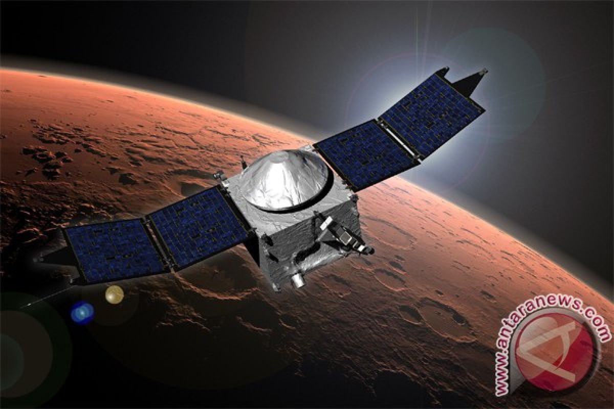 Pesawat NASA mengorbit untuk cari jejak air di Mars
