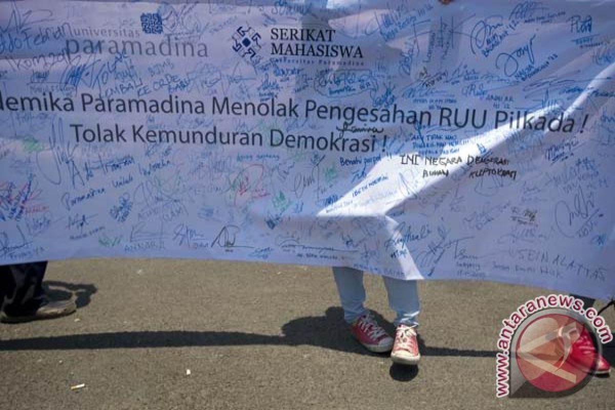 Pilkada tidak langsung dianggap tutup hak publik