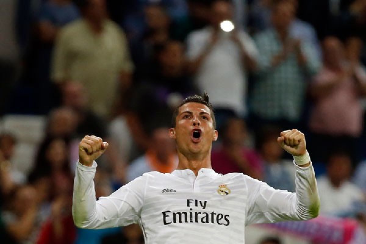 Ronaldo cetak trigol ke gawang Bilbao