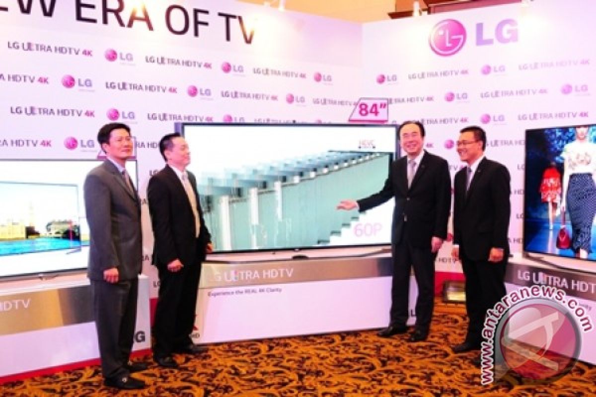 LG luncurkan tv pintar ultra HD buatan Indonesia