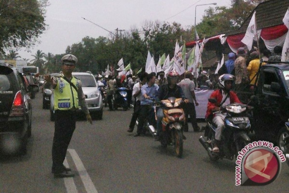 Ribuan petani Sumsel aksi damai hari tani 