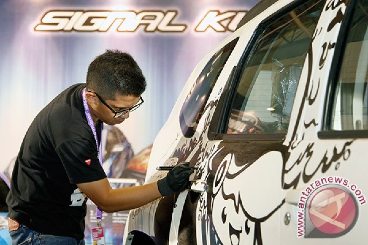 Signal Kustom pamerkan hasil Live Mural Art