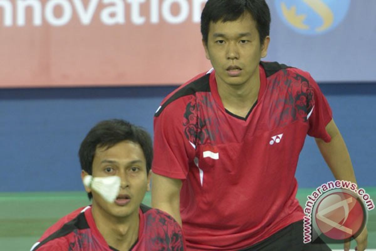 Hendra/Ahsan lolos ke babak kedua All England