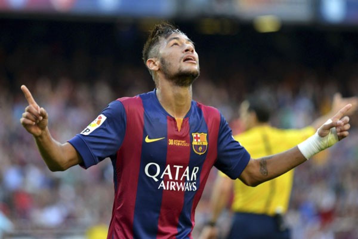 Neymar bawa Barcelona gebuk Villarreal 3-0