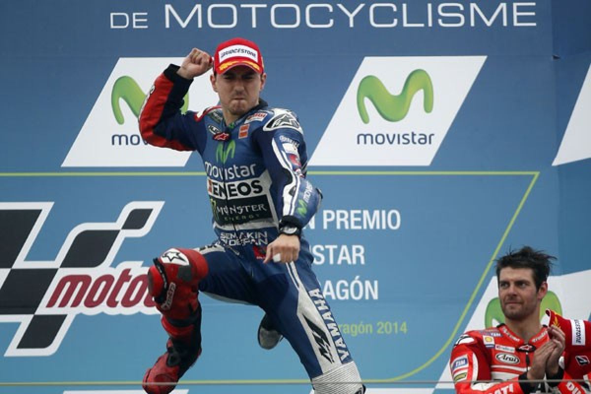 Menangi GP Italia, Lorenzo juarai tiga sirkuit berturut-turut