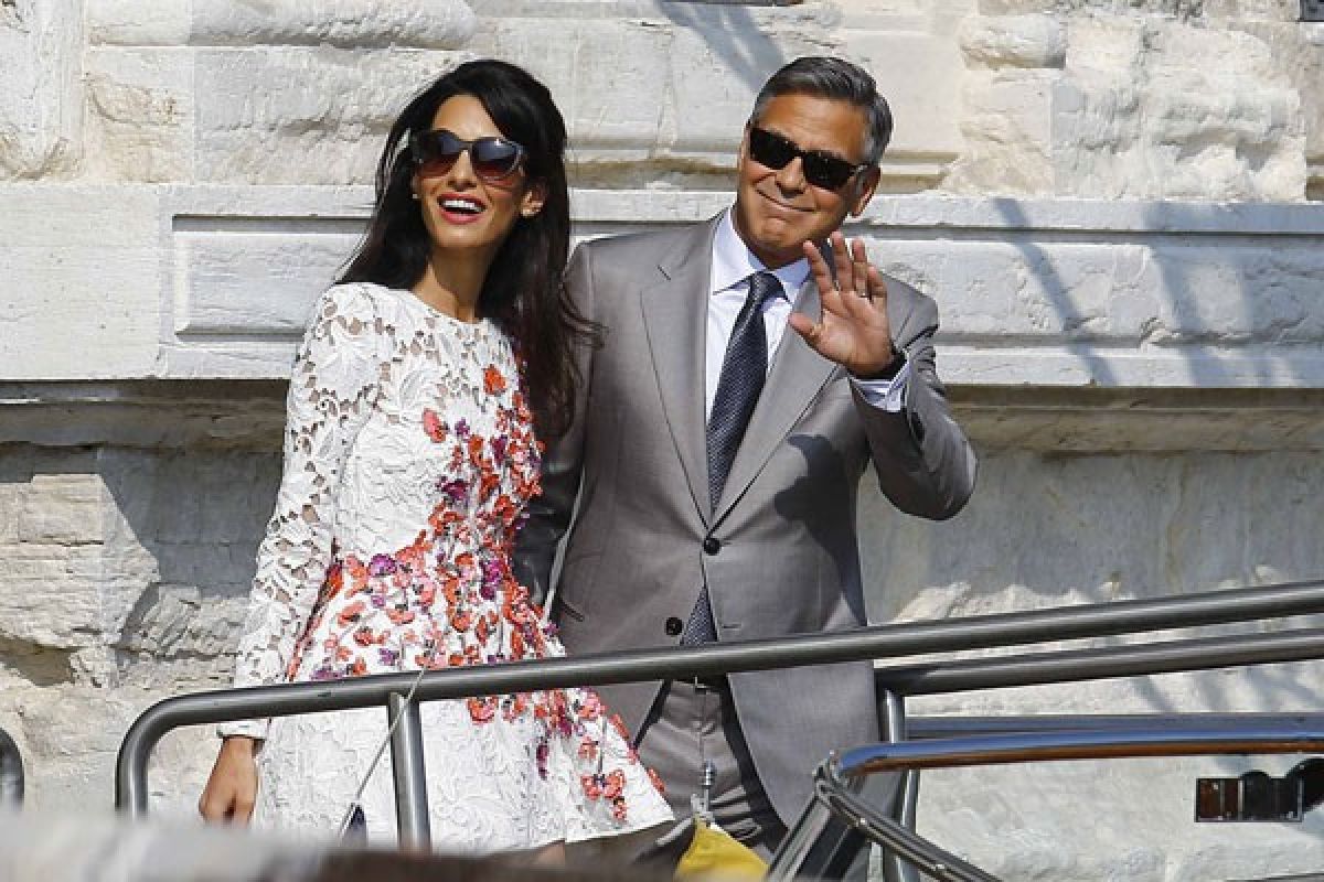 George Clooney gelar pesta ke-2 pernikahan 