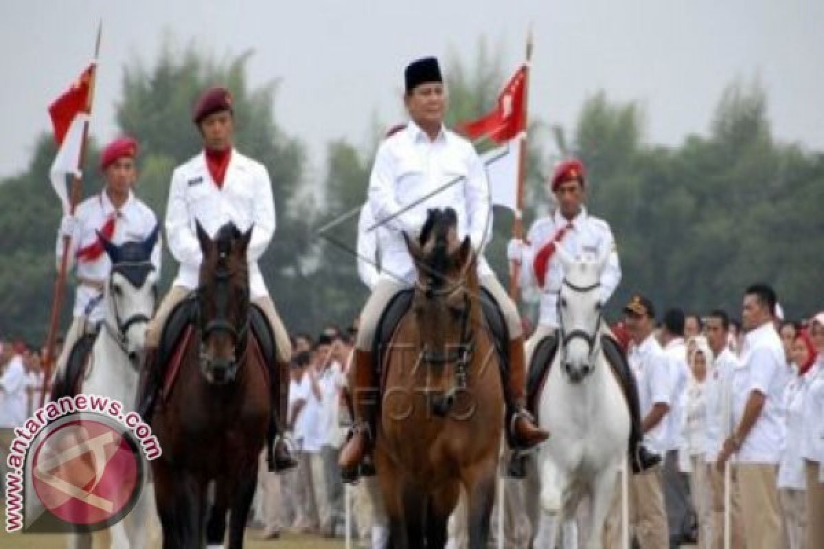 Prabowo Dipilih Secara Aklamasi Ketua Umum Gerindra