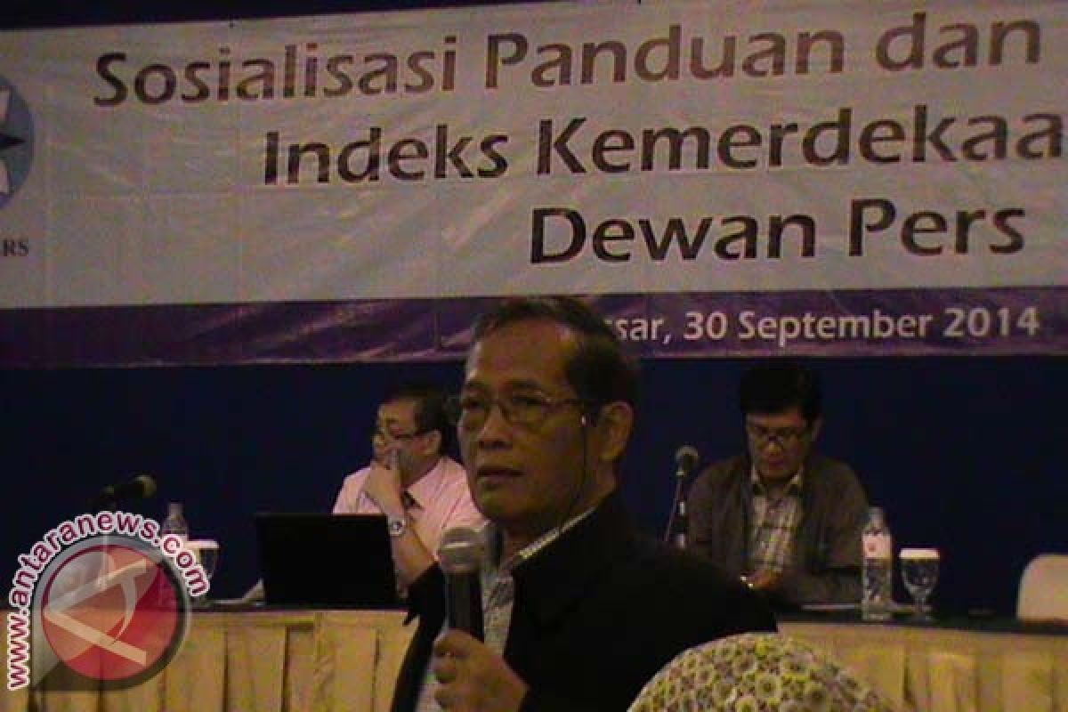 Dewan Pers Sosialisasi Panduan Indeks Kemerdekaan Pers 