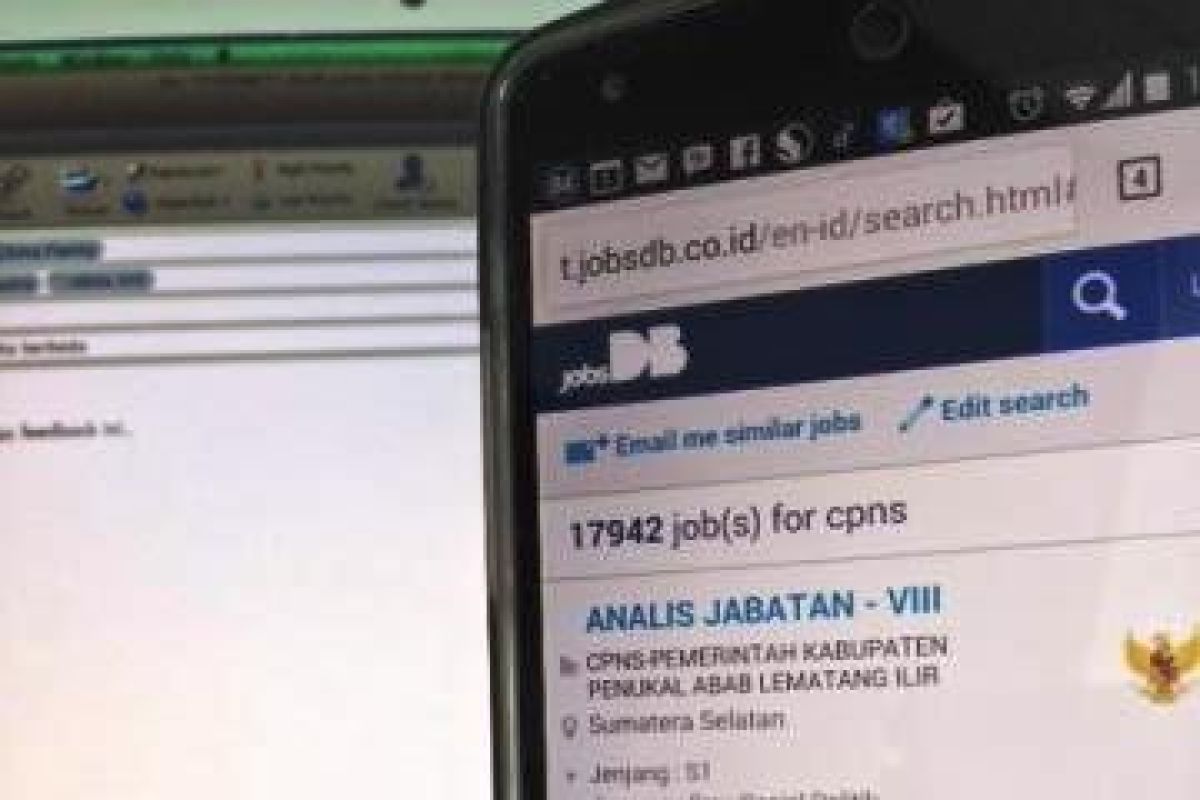 Seleksi CPNS Melalui jobsDB Transparan