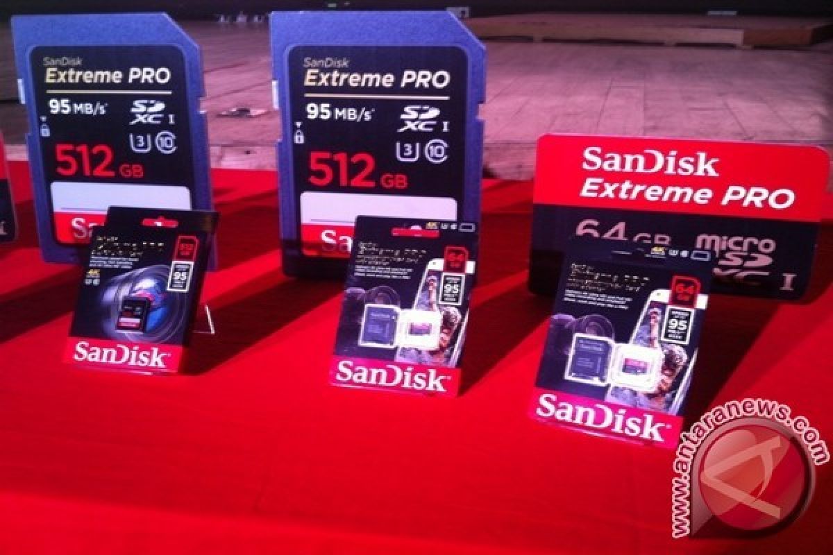 SanDisk Meluncurkan Kartu Memori SDXC Berkapasitas Terbesar di Dunia