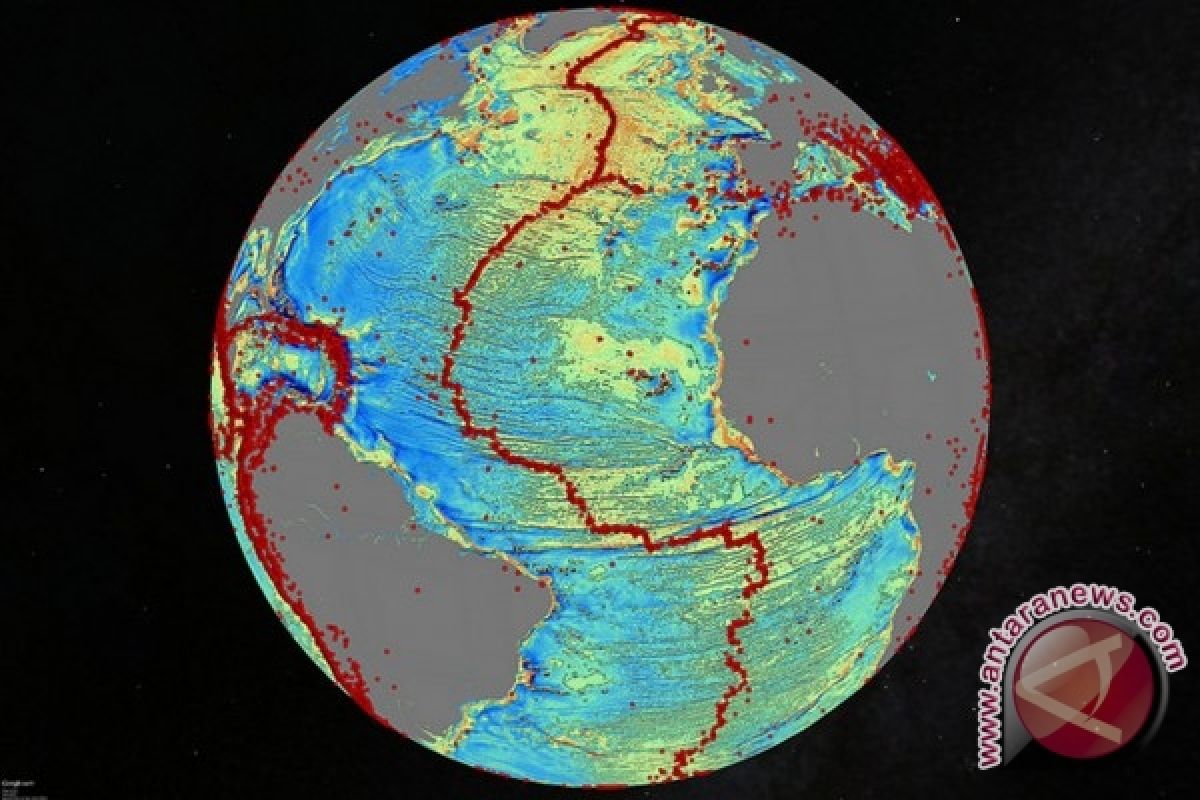  Kedalaman Bumi terungkap dalam peta dasar laut baru