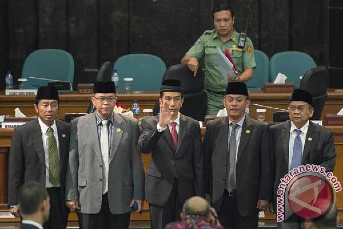 Jokowi hargai pandangan fraksi DPRD DKI Jakarta