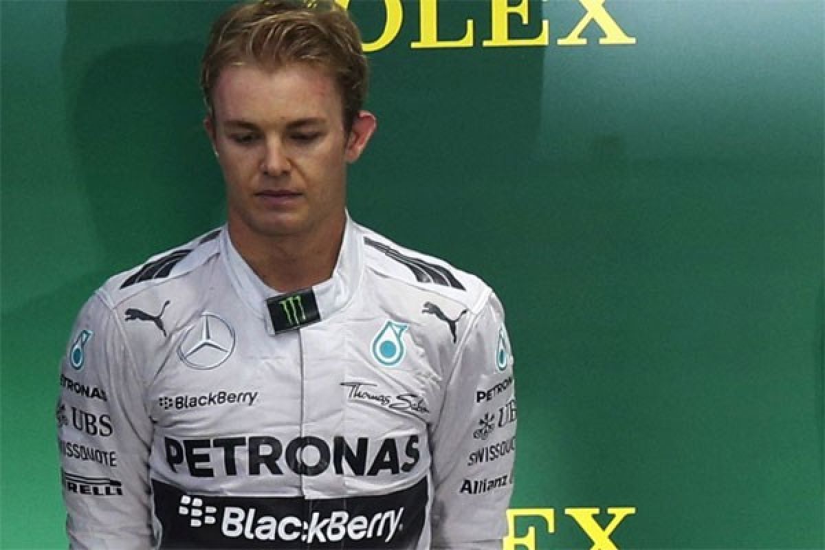 Rosberg akhiri dominasi Hamilton di posisi start terdepan