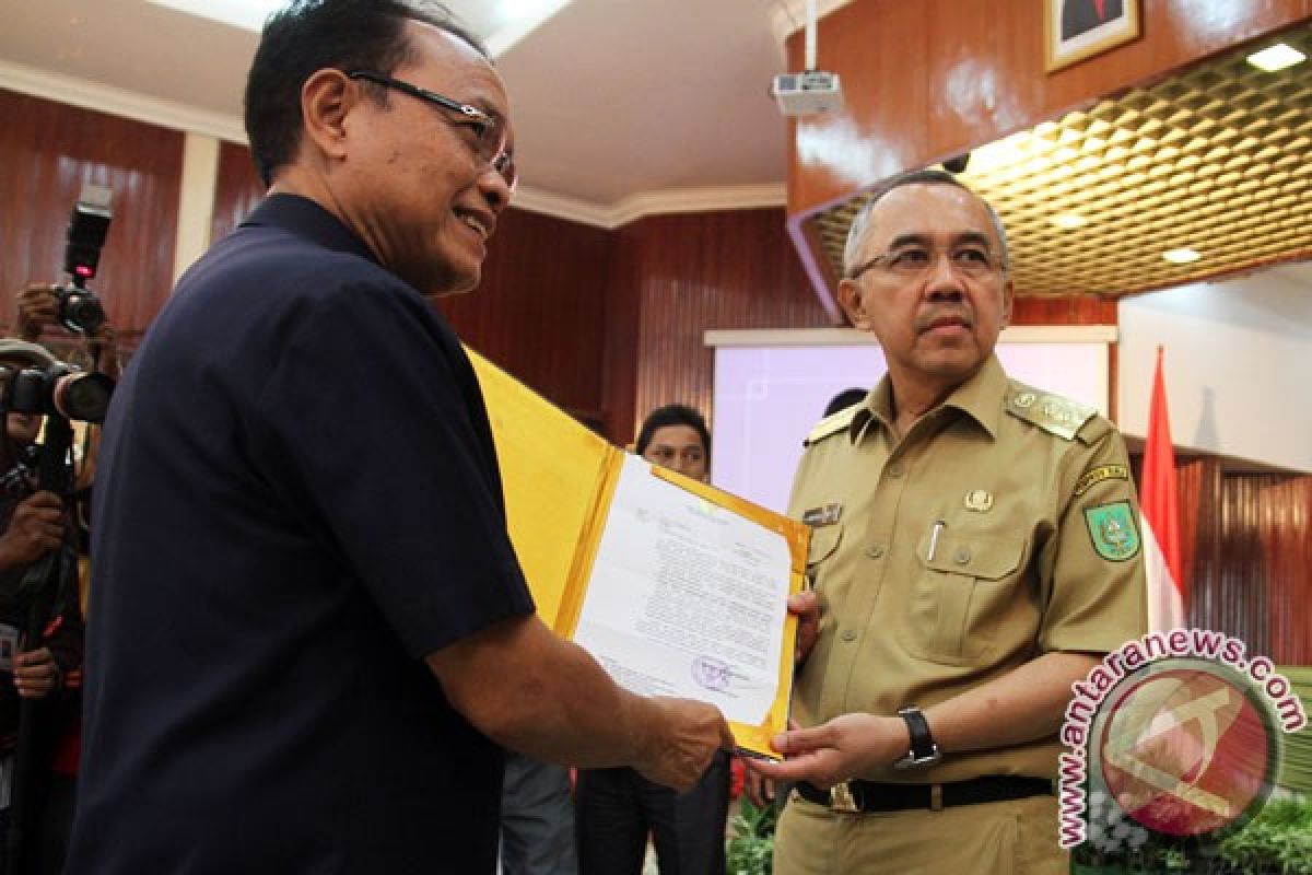 Arsyadjuliandi Rachman menjabat Plt Gubernur Riau