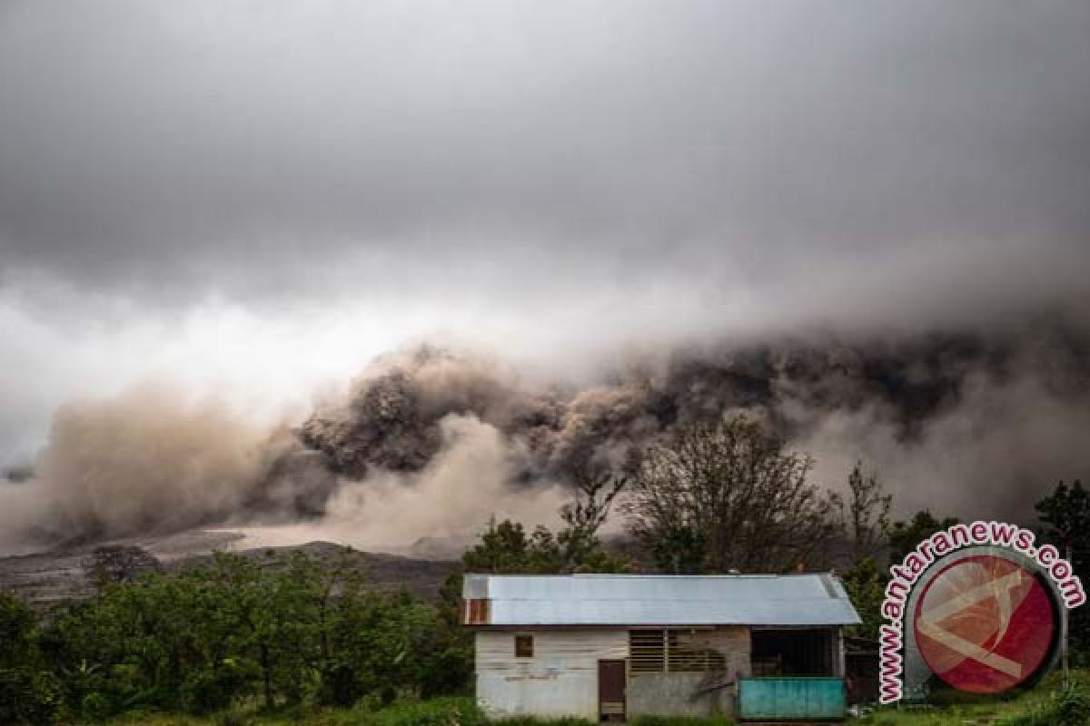 Aktivitas Gunung Sinabung masih tinggi