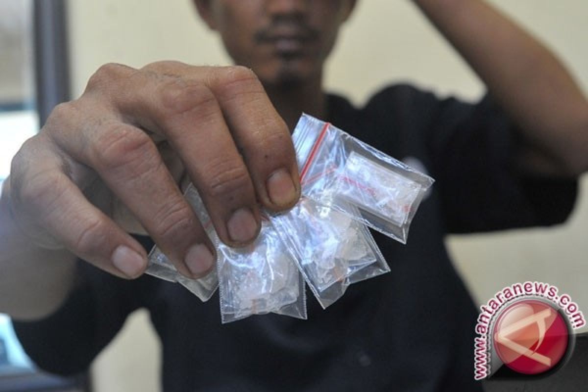 Polres Aceh Utara amankan dua kurir narkoba