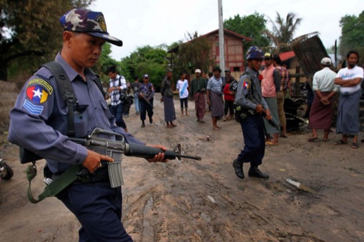 Empat warga Myanmar tewas dalam ledakan mortir