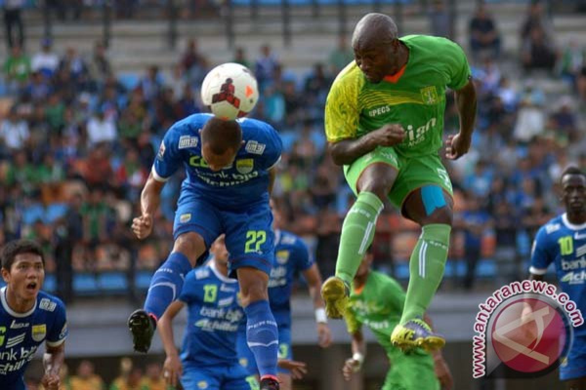 Persebaya sementara tertinggal 0-1 dari Persib