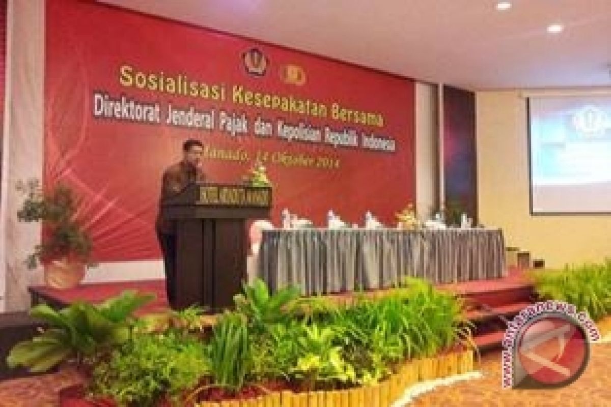 Ditjen Pajak-Polri Sosialisasikan Kerja Sama di Manado 