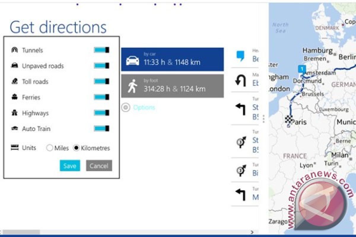 HERE Maps untuk iOS kini dukung 3D Touch