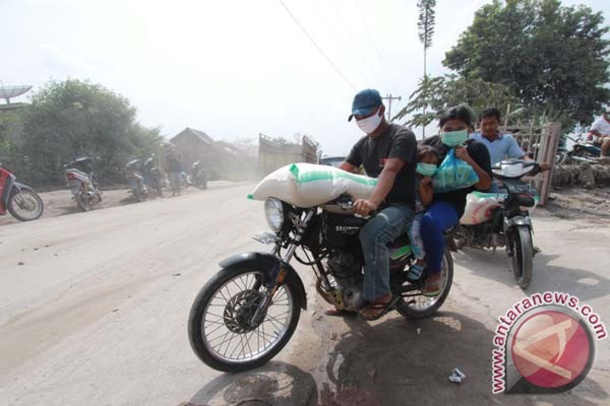 Pasca erupsi Sinabung harga kebutuhan pokok naik