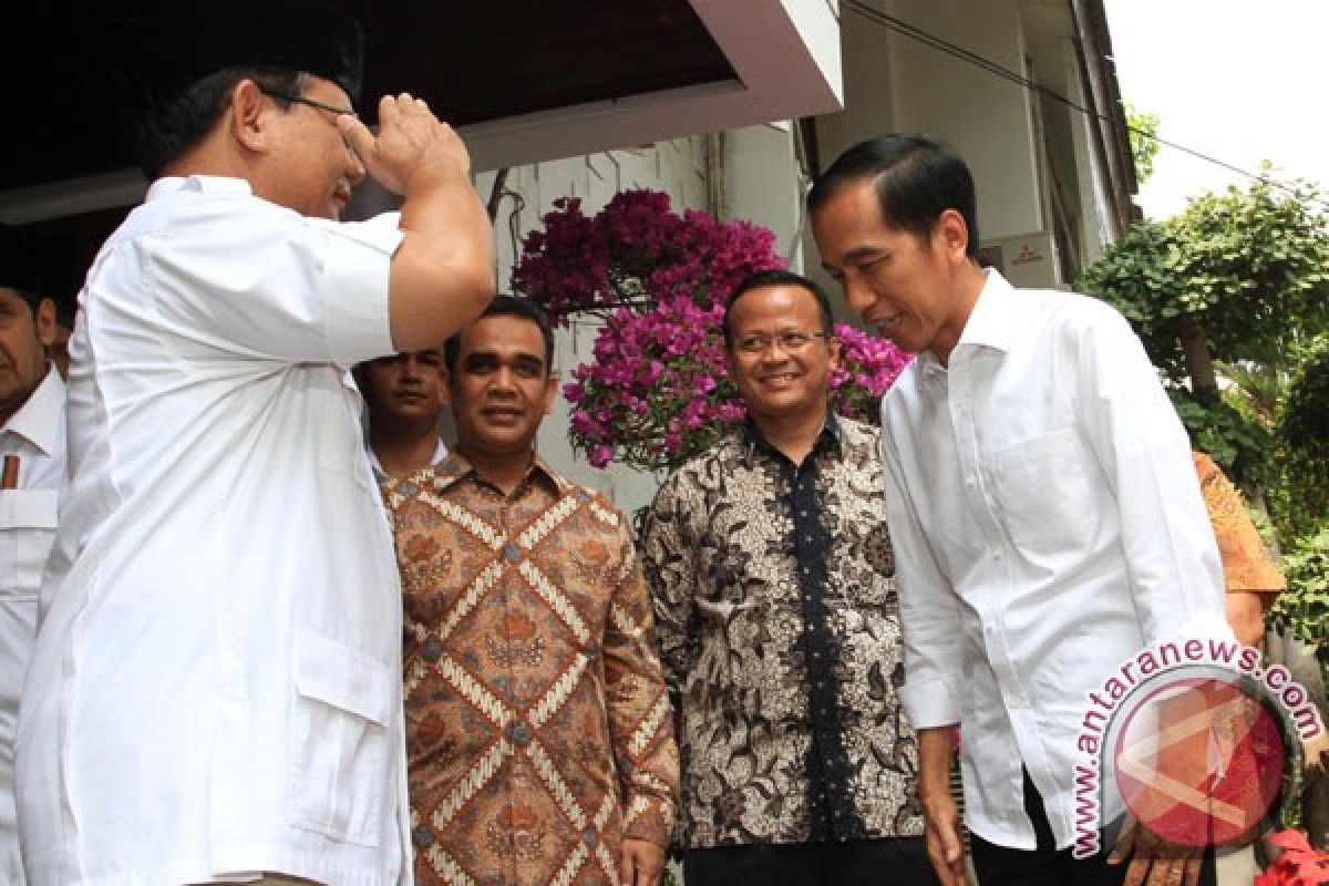 Gerindra : Prabowo - Jokowi tidak bahas Perppu