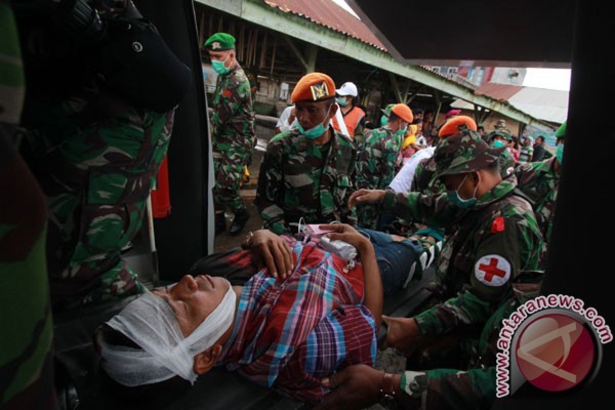 500 military personnel deployed to guard Mt. Sinabung danger zone