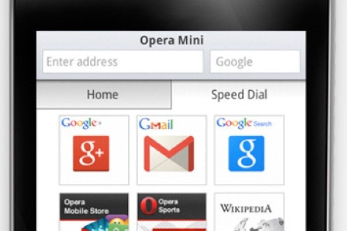 Pengguan Ponsel Pintar Banyak Akses Opera Mini