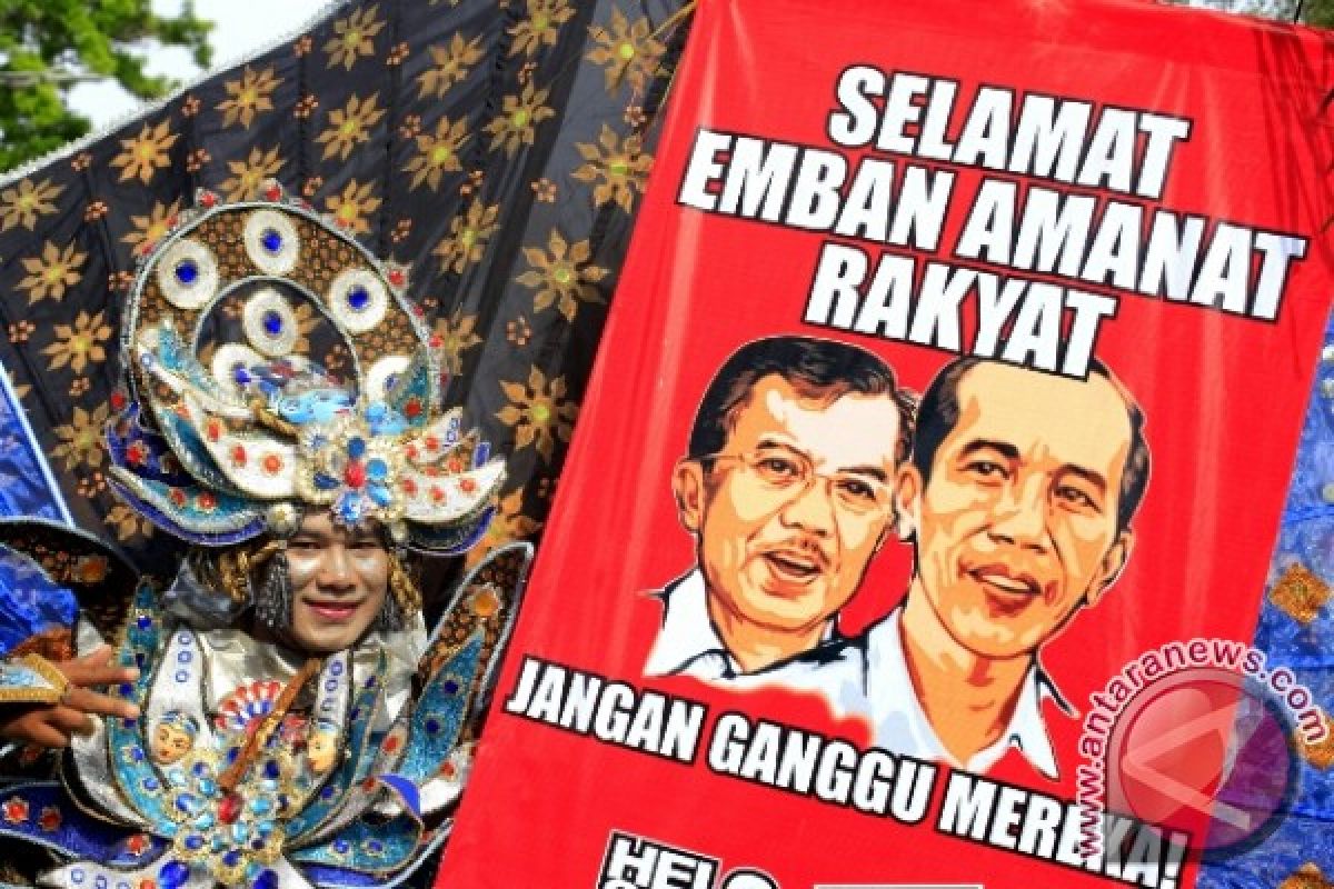 Pelantikan Jokowi-JK lebih meriah dari peristiwa serupa sebelumnya