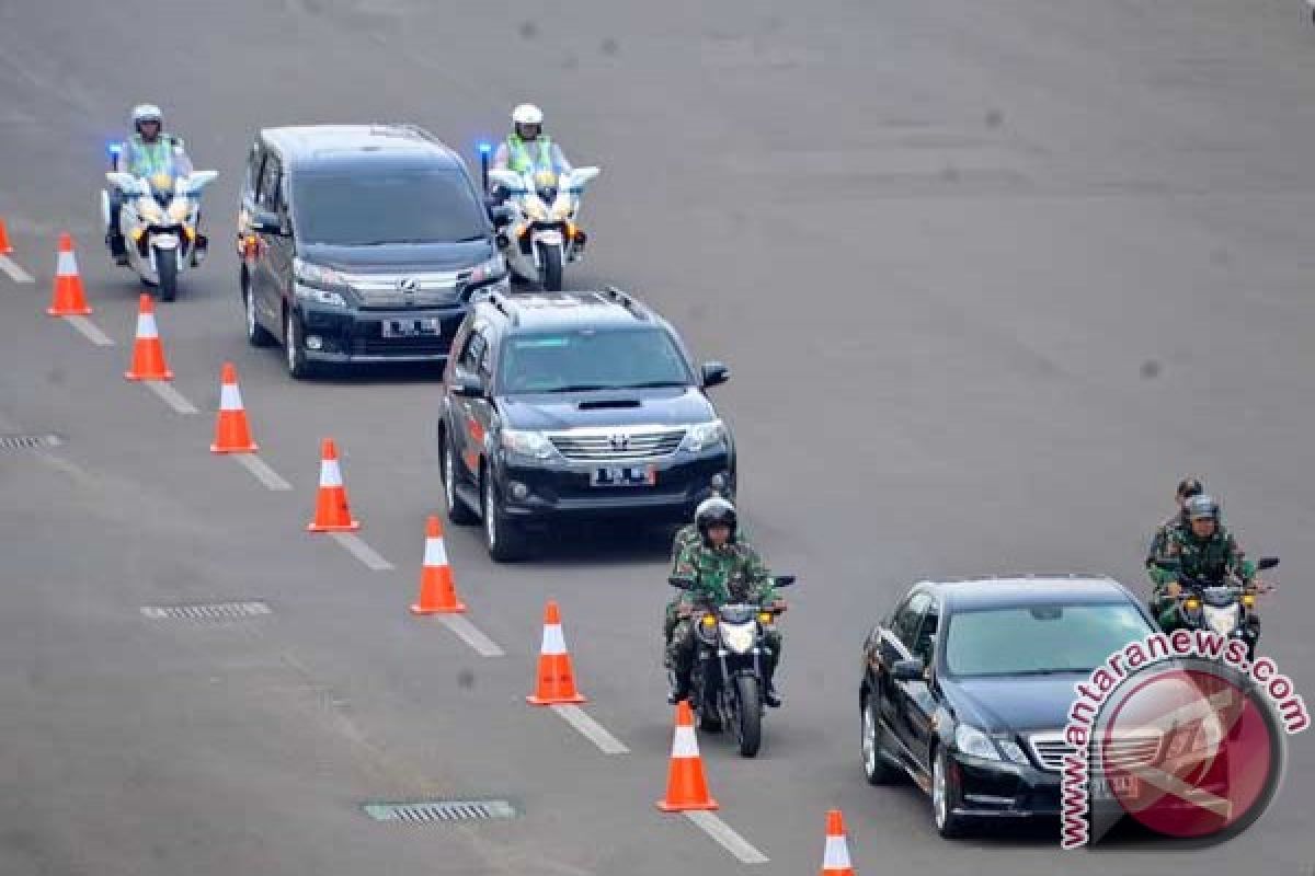 Pelantikan presiden berlangsung aman