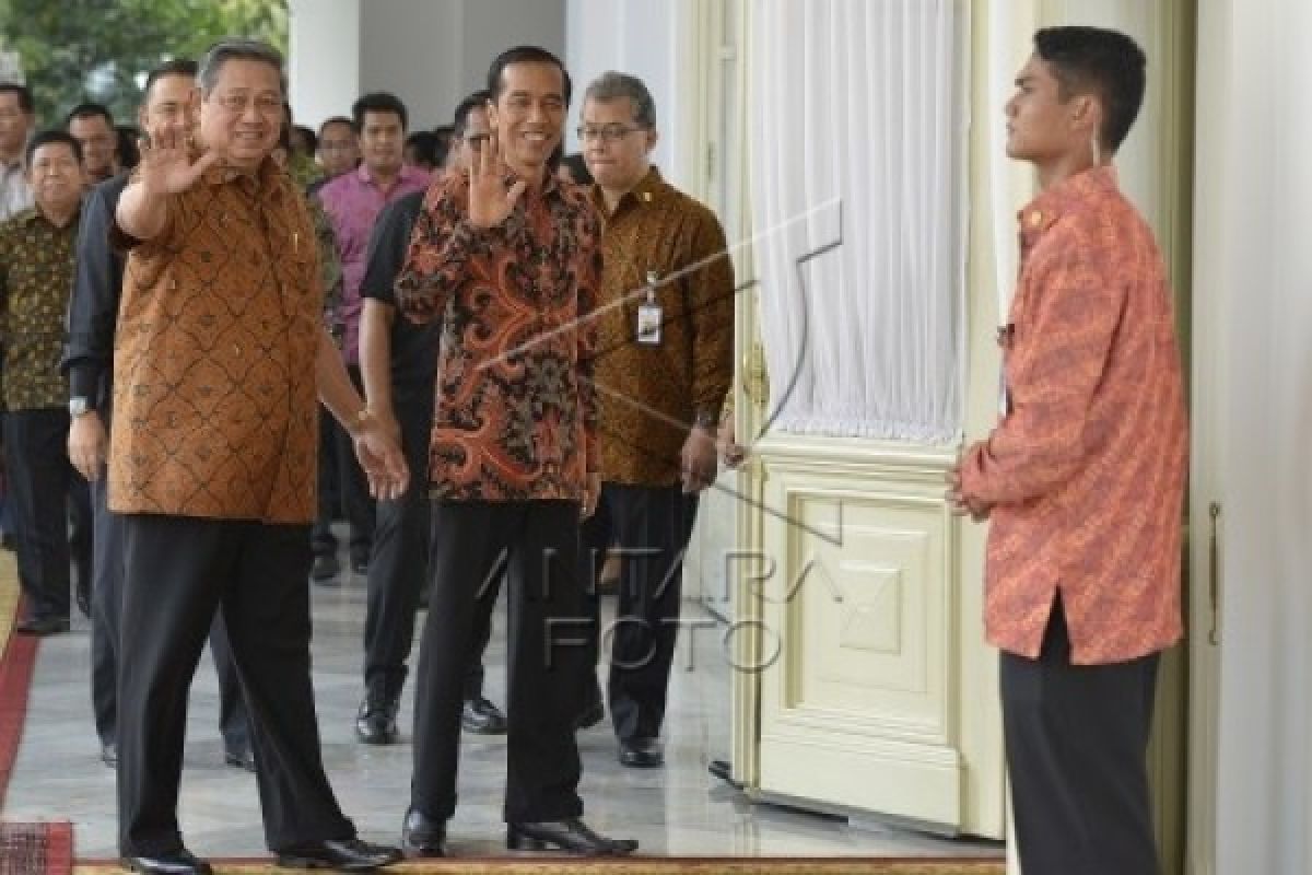 SBY Paparkan Fasilitas Istana Kepada Jokowi 