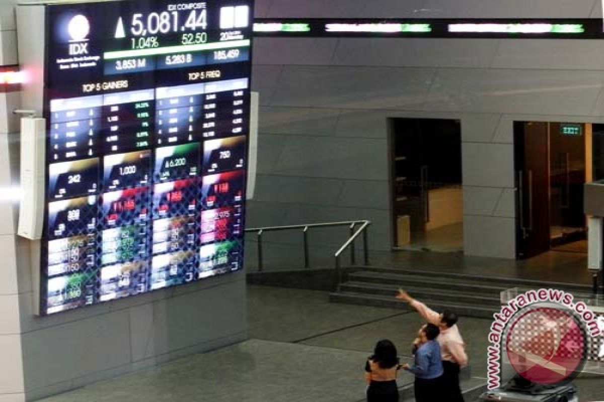 IHSG Senin ditutup melemah 22,03 poin